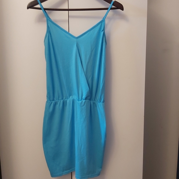 Vessos Blue Dress - Picture 2 of 7